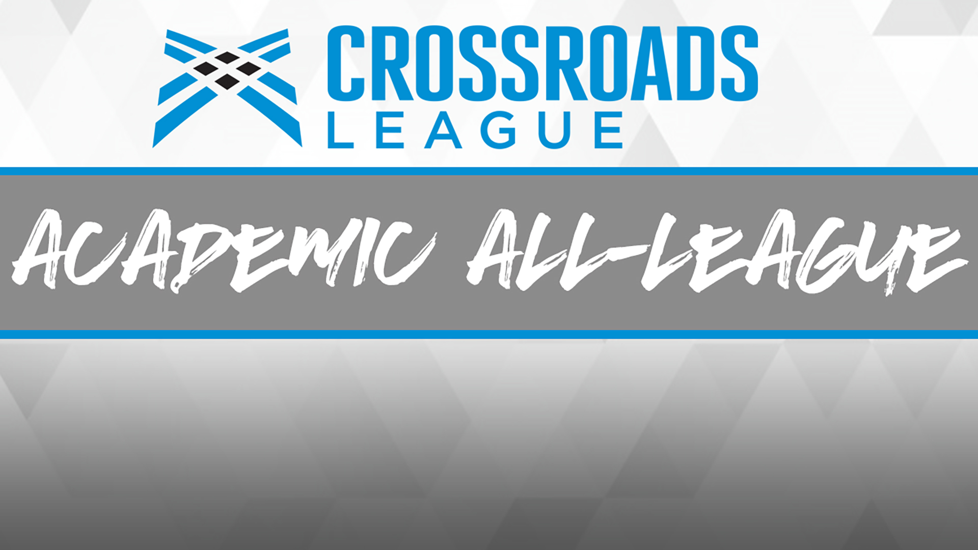 Crossroads League Announces All-Academic Awards for Fall Semester